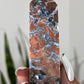 Pink Druzy Agate Tower A