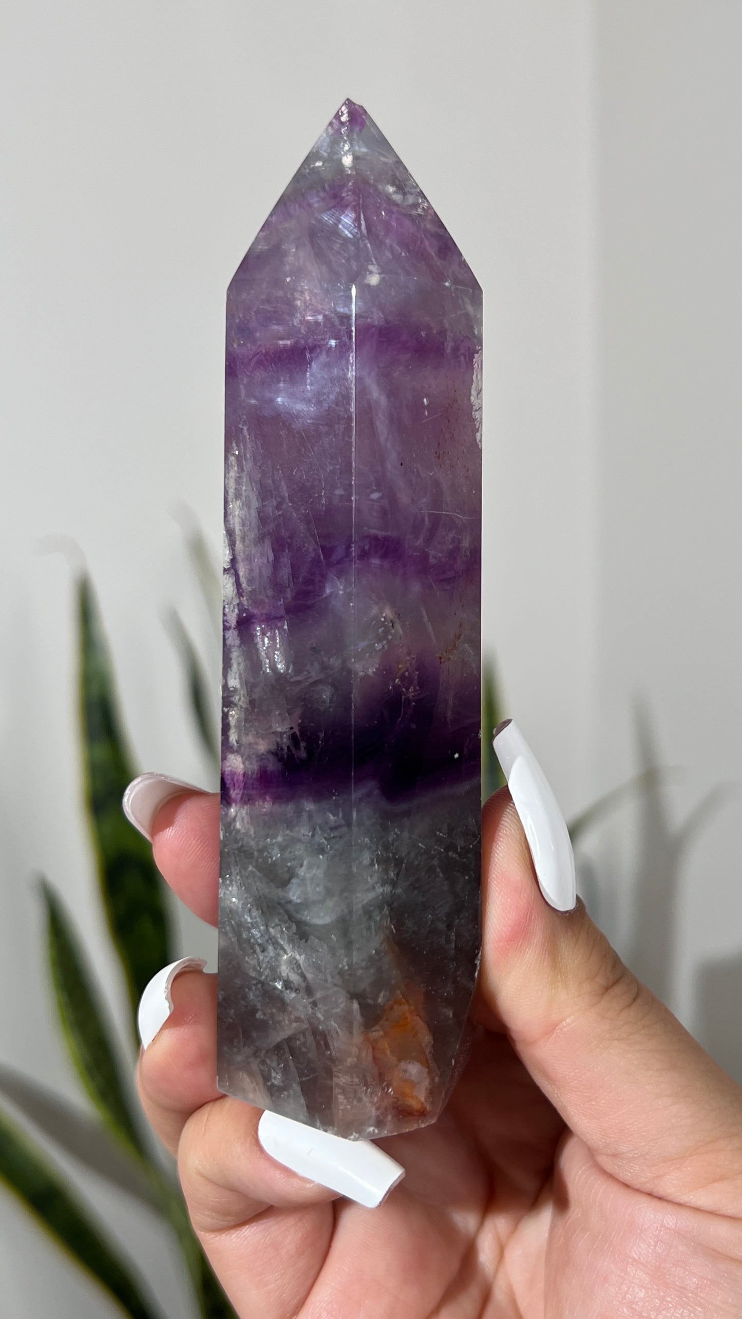 Fluorite Tower A with Rainbows